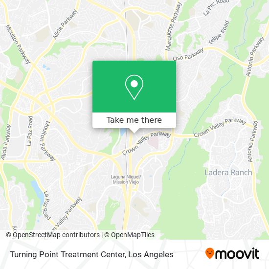 Turning Point Treatment Center map