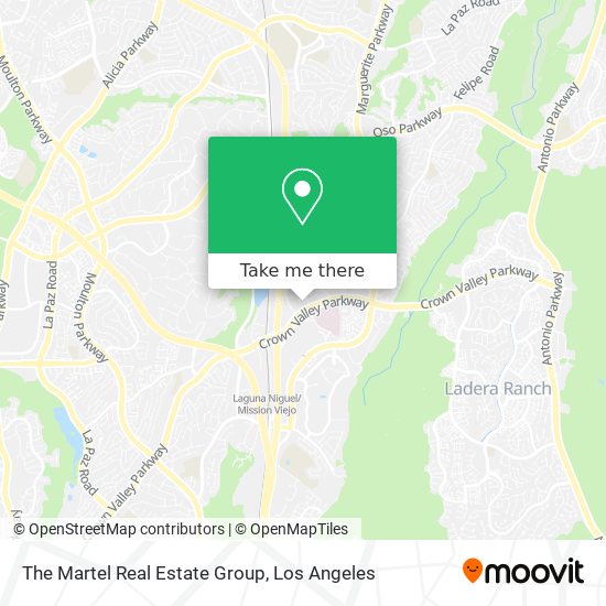 The Martel Real Estate Group map