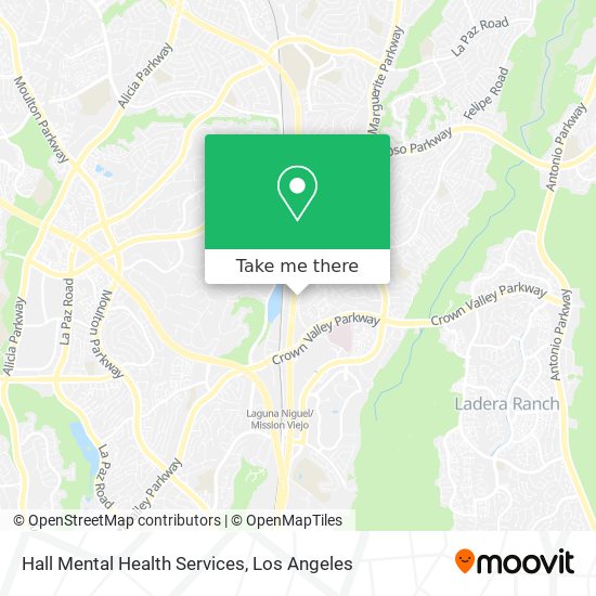 Mapa de Hall Mental Health Services