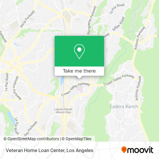 Veteran Home Loan Center map