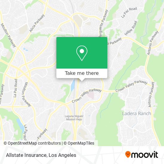 Allstate Insurance map