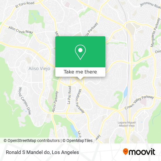 Mapa de Ronald S Mandel do