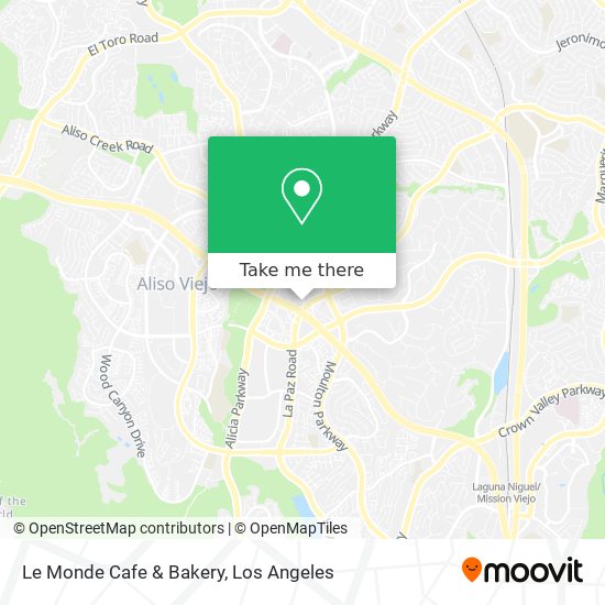 Le Monde Cafe & Bakery map