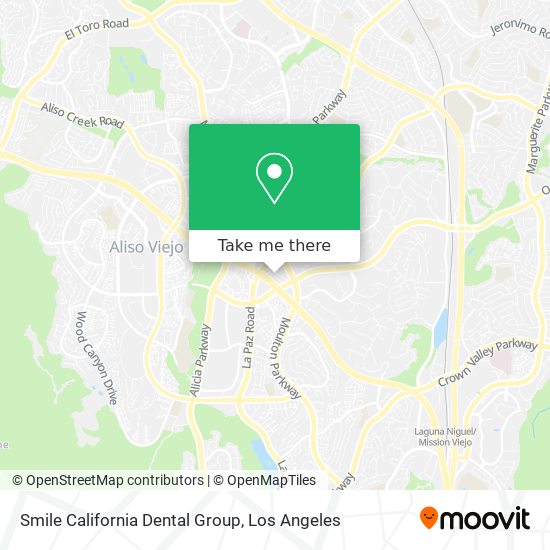 Smile California Dental Group map