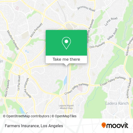 Farmers Insurance map