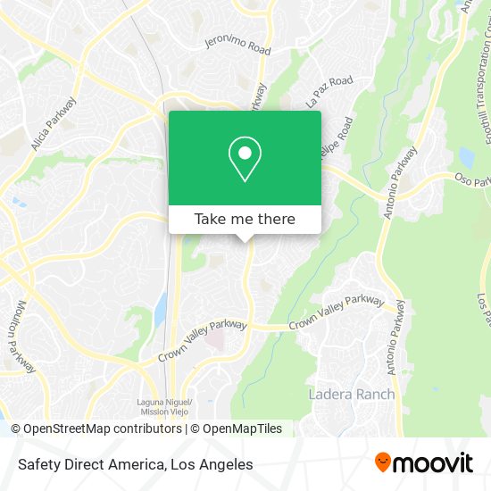 Safety Direct America map