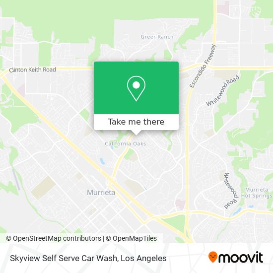 Skyview Self Serve Car Wash map