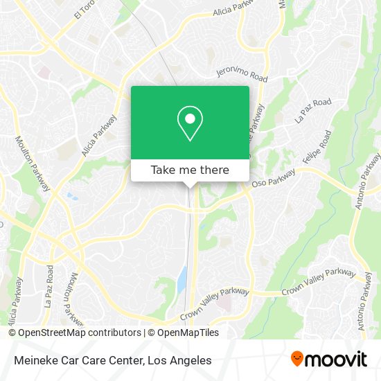 Mapa de Meineke Car Care Center