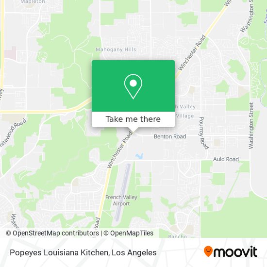 Mapa de Popeyes Louisiana Kitchen