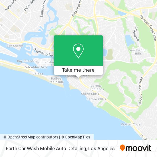 Earth Car Wash Mobile Auto Detailing map