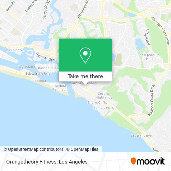 Orangetheory Fitness map