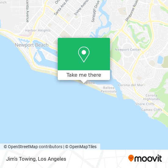 Mapa de Jim's Towing