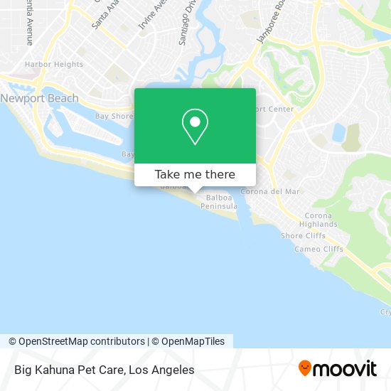 Big Kahuna Pet Care map