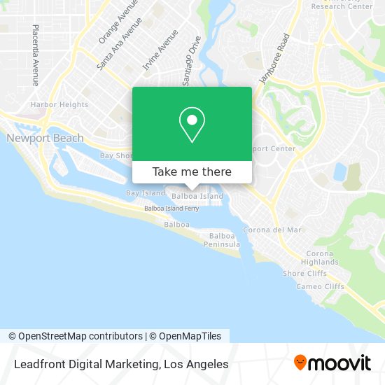 Mapa de Leadfront Digital Marketing