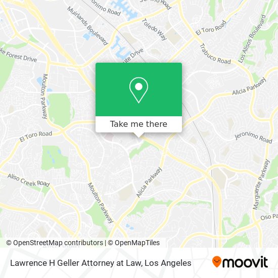 Lawrence H Geller Attorney at Law map