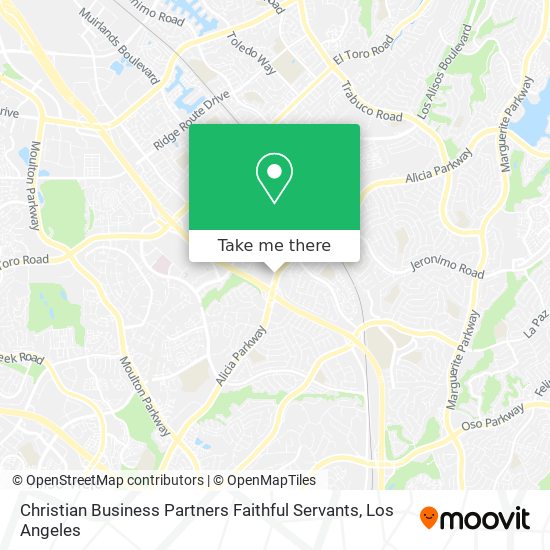 Christian Business Partners Faithful Servants map
