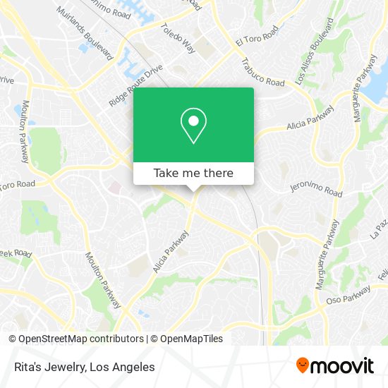 Rita's Jewelry map