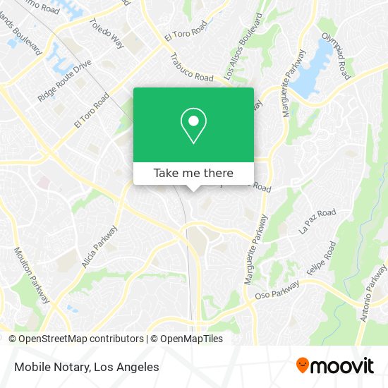 Mobile Notary map