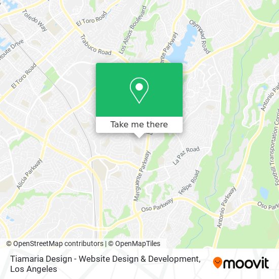 Tiamaria Design - Website Design & Development map