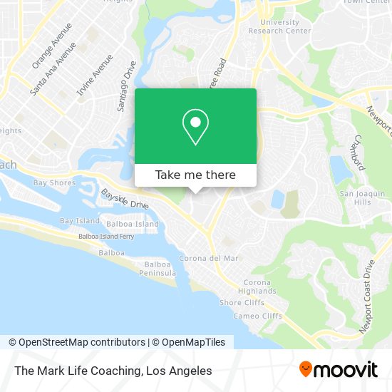 The Mark Life Coaching map