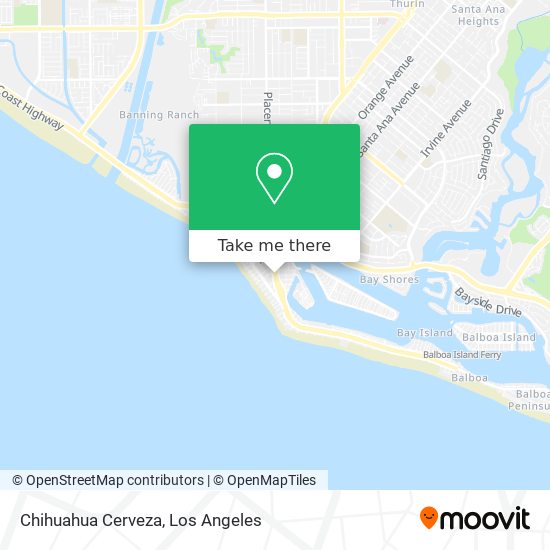 Chihuahua Cerveza map