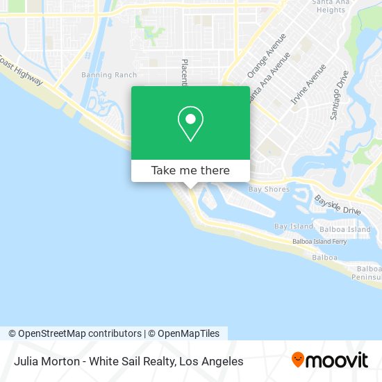 Julia Morton - White Sail Realty map