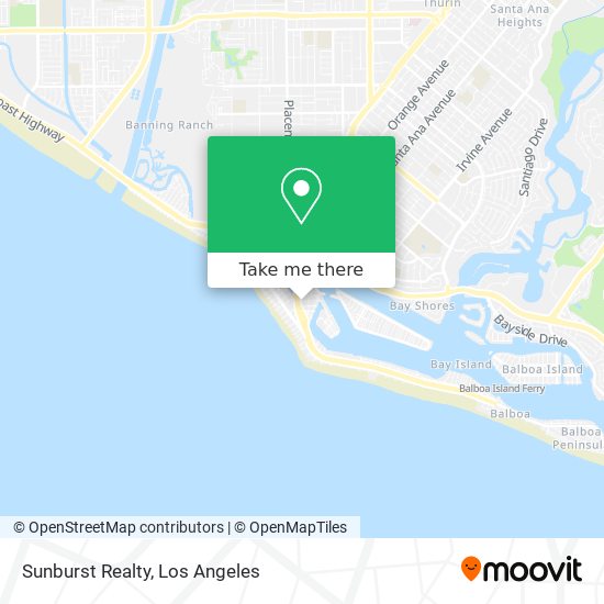 Sunburst Realty map