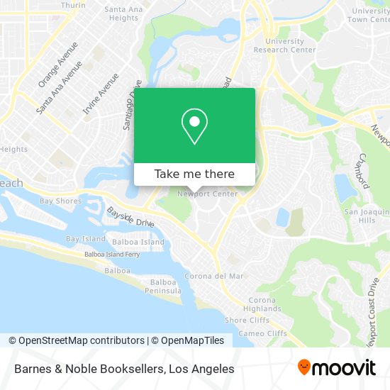 Barnes & Noble Booksellers map