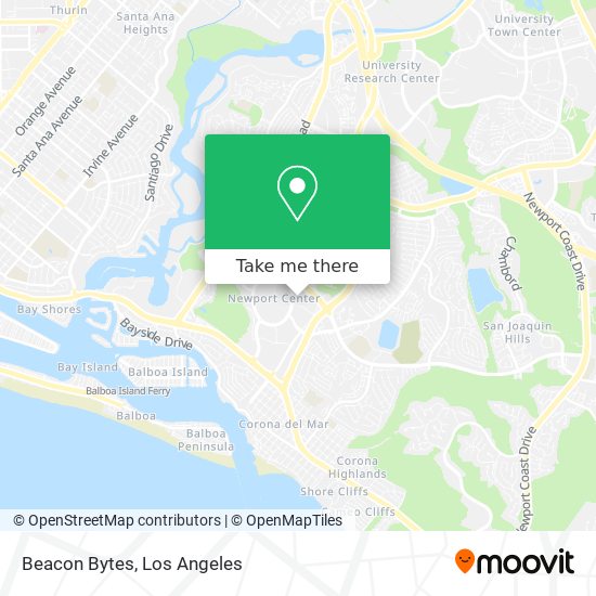 Beacon Bytes map