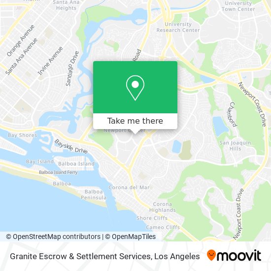 Granite Escrow & Settlement Services map