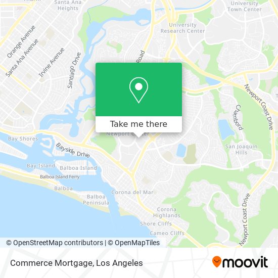 Commerce Mortgage map
