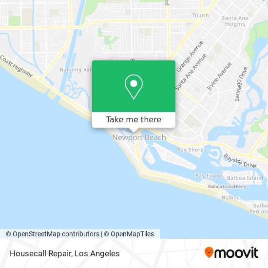 Housecall Repair map