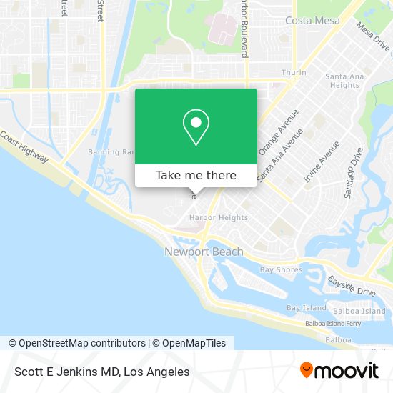 Scott E Jenkins MD map