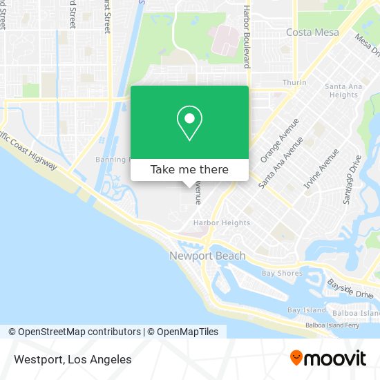 Mapa de Westport