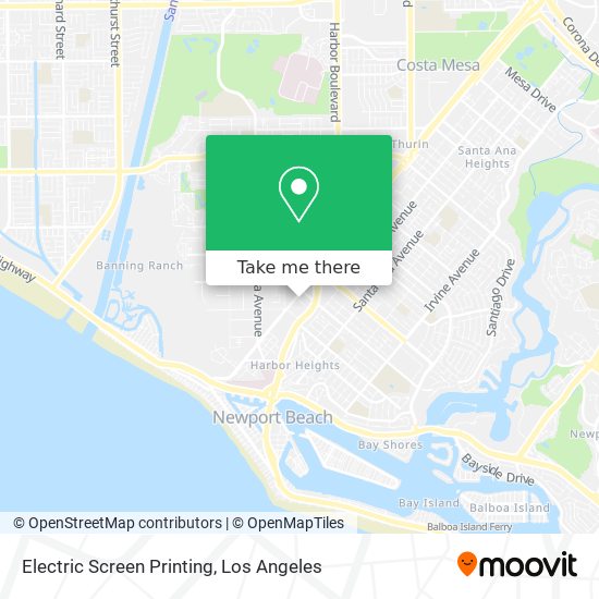 Electric Screen Printing map