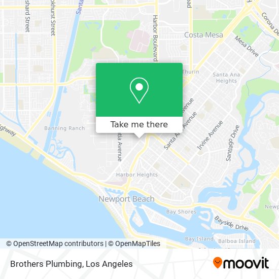 Brothers Plumbing map