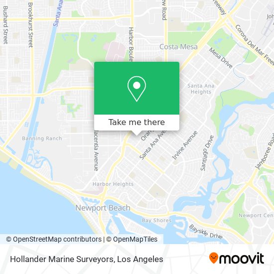 Hollander Marine Surveyors map