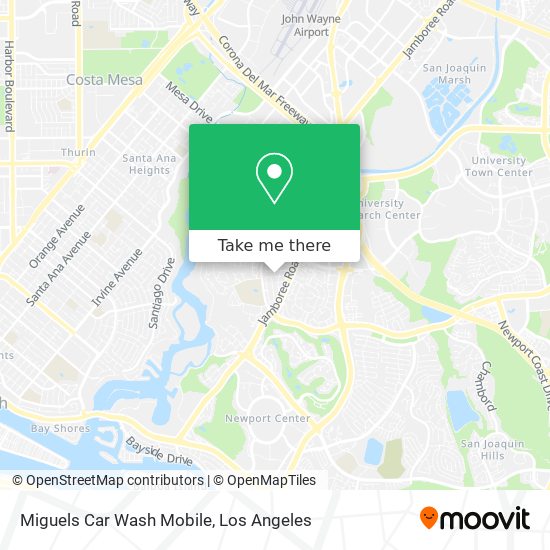 Miguels Car Wash Mobile map