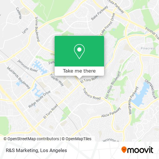 R&S Marketing map