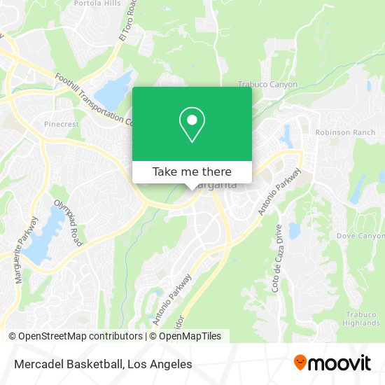 Mapa de Mercadel Basketball