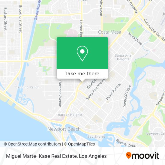 Miguel Marte- Kase Real Estate map