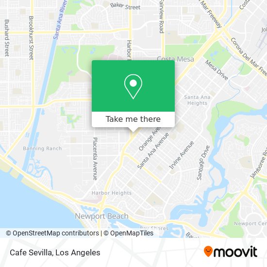 Mapa de Cafe Sevilla