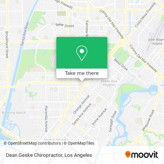 Mapa de Dean Geske Chiropractor