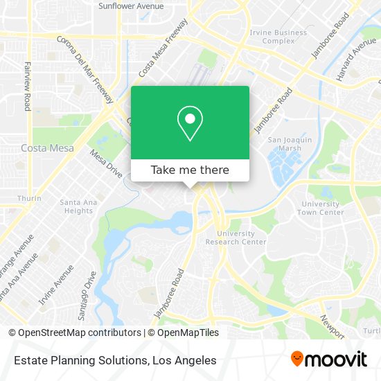 Estate Planning Solutions map
