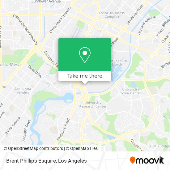 Brent Phillips Esquire map