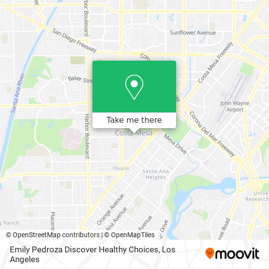 Emily Pedroza Discover Healthy Choices map