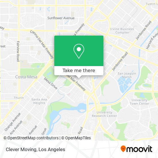 Mapa de Clever Moving