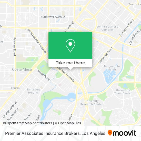 Mapa de Premier Associates Insurance Brokers