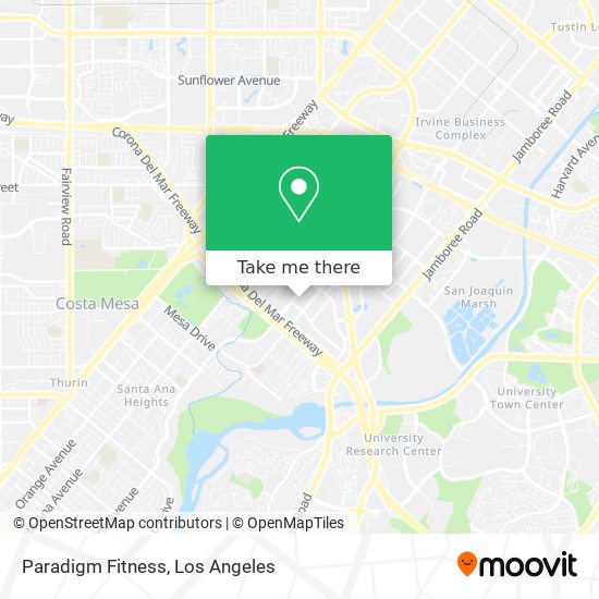 Paradigm Fitness map