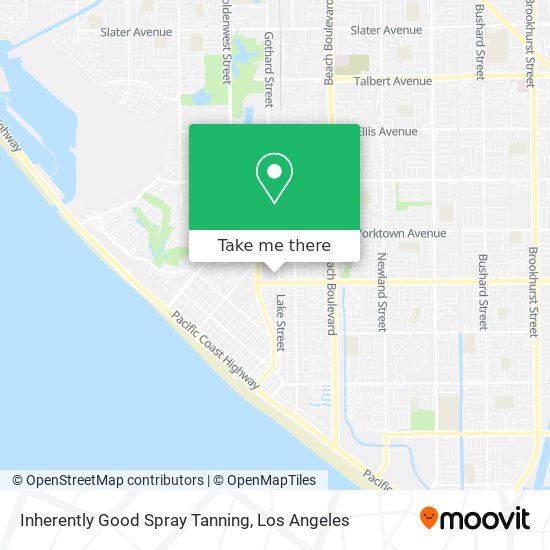 Mapa de Inherently Good Spray Tanning